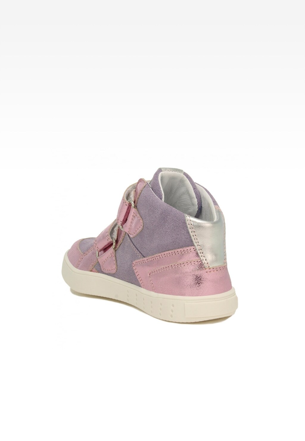 Sneakers BARTEK 024414-038 II, dla dziewcząt, fioletowo-różowy Widok 4