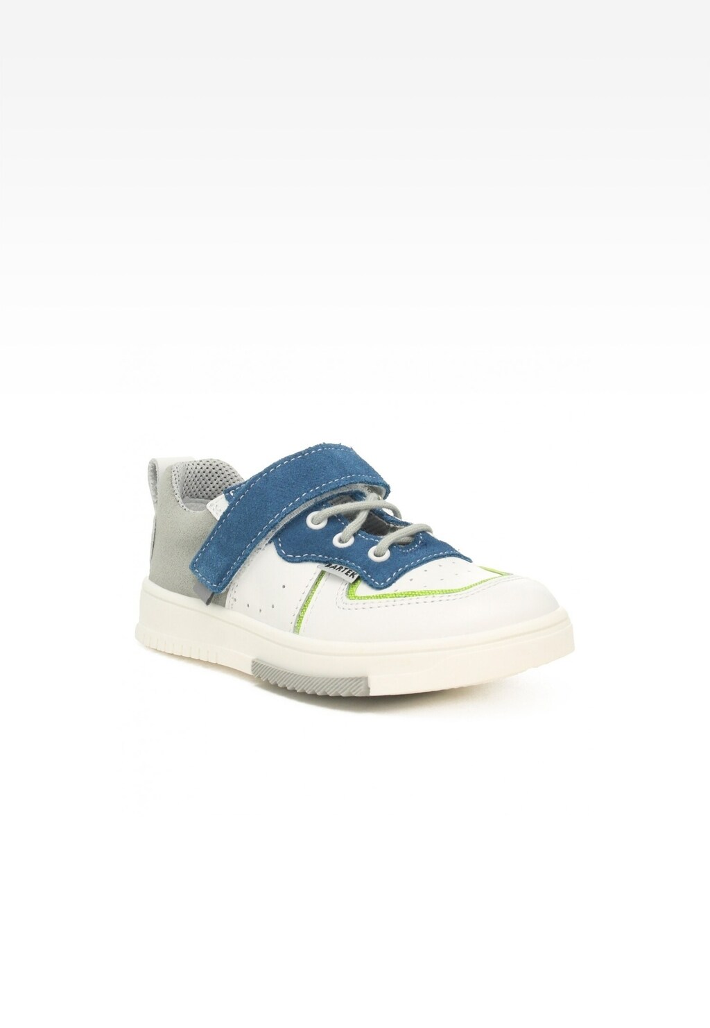 Półbuty BARTEK 15302015 ll, biało-niebieski Widok 2