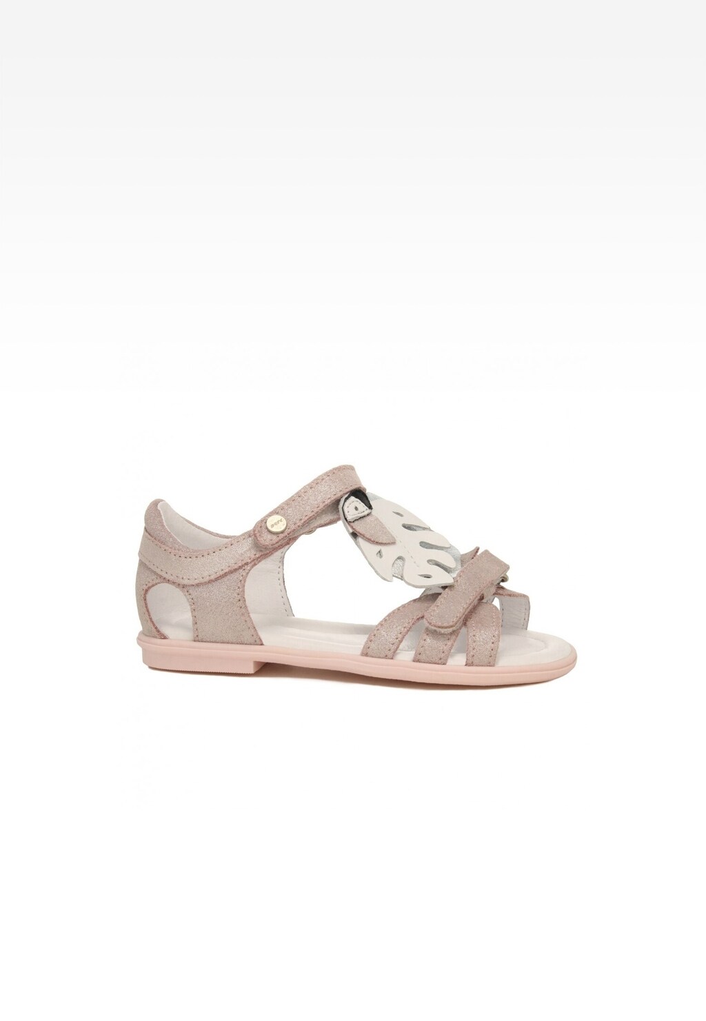 Sandały BARTEK 19182044 II, dla dziewcząt, jasny róż Widok 1