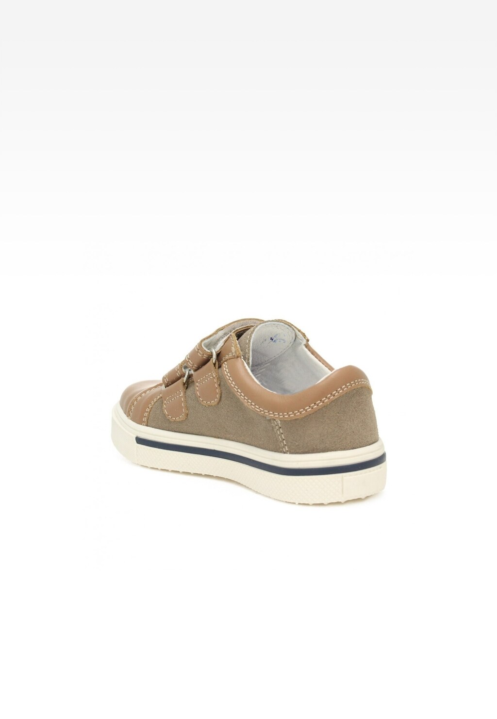 Półbuty BARTEK 018607-001 II, beżowo-niebieski Widok 5