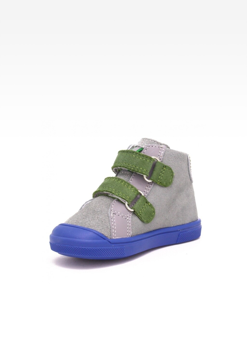 Sneakers BARTEK 11384021 II, dla chłopców, szaro-zielony Widok 3