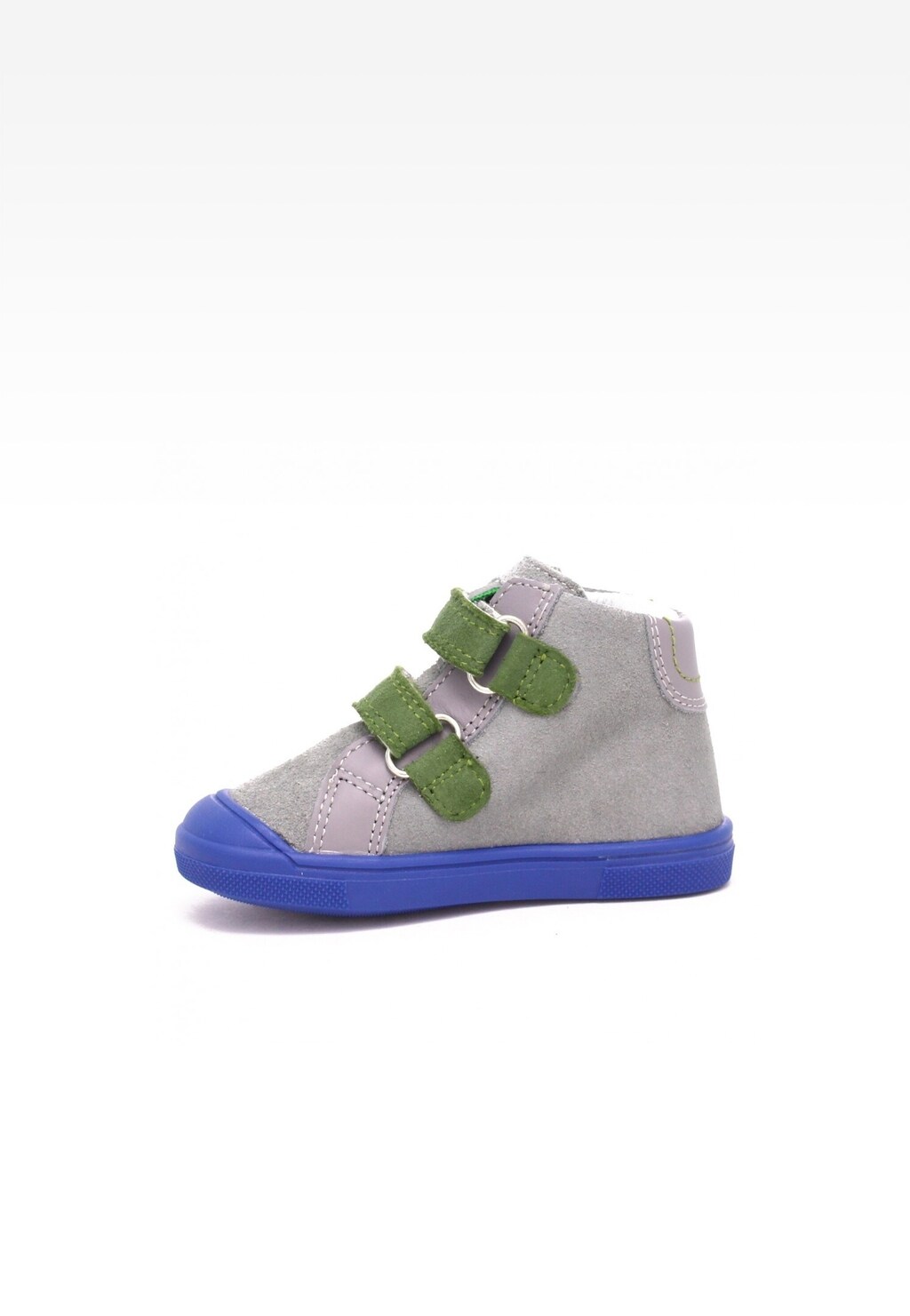 Sneakers BARTEK 11384021 II, dla chłopców, szaro-zielony Widok 4