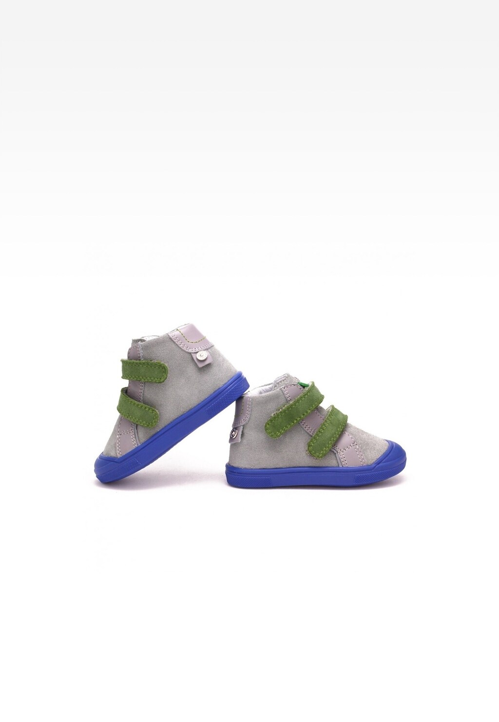 Sneakers BARTEK 11384021 II, dla chłopców, szaro-zielony Widok 7