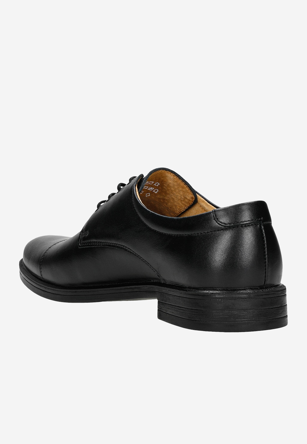 Pánske elegantné tenisky čiernej farby na každý deň 10073-51 Widok 4