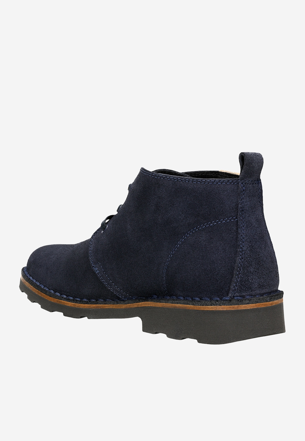 Klasické celoroční pánské kotníkové boty z přírodní kůže 1200-66 Widok 4
