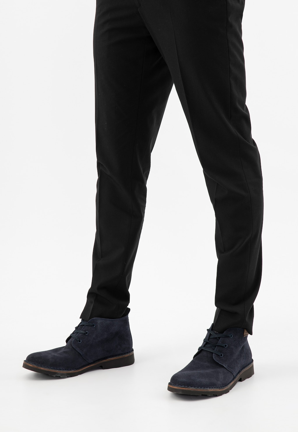 Klasické celoroční pánské kotníkové boty z přírodní kůže 1200-66 Widok 8