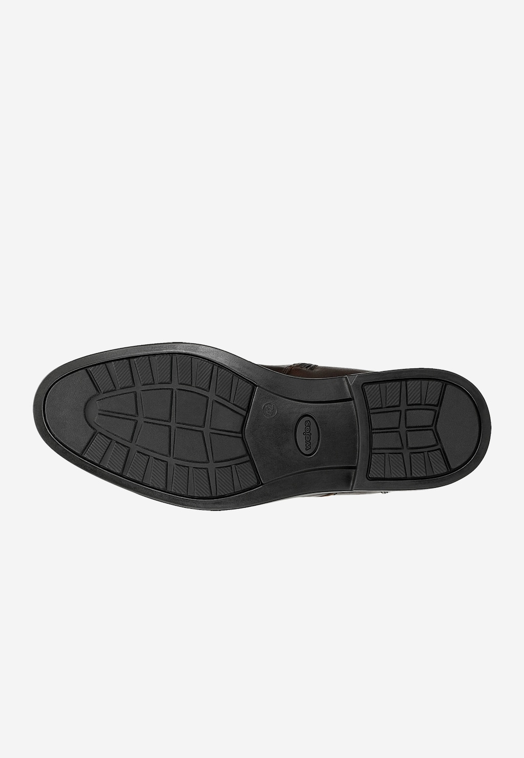 Tmavohnedé pánske topánky z hladkej kože 24050-72 Widok 6