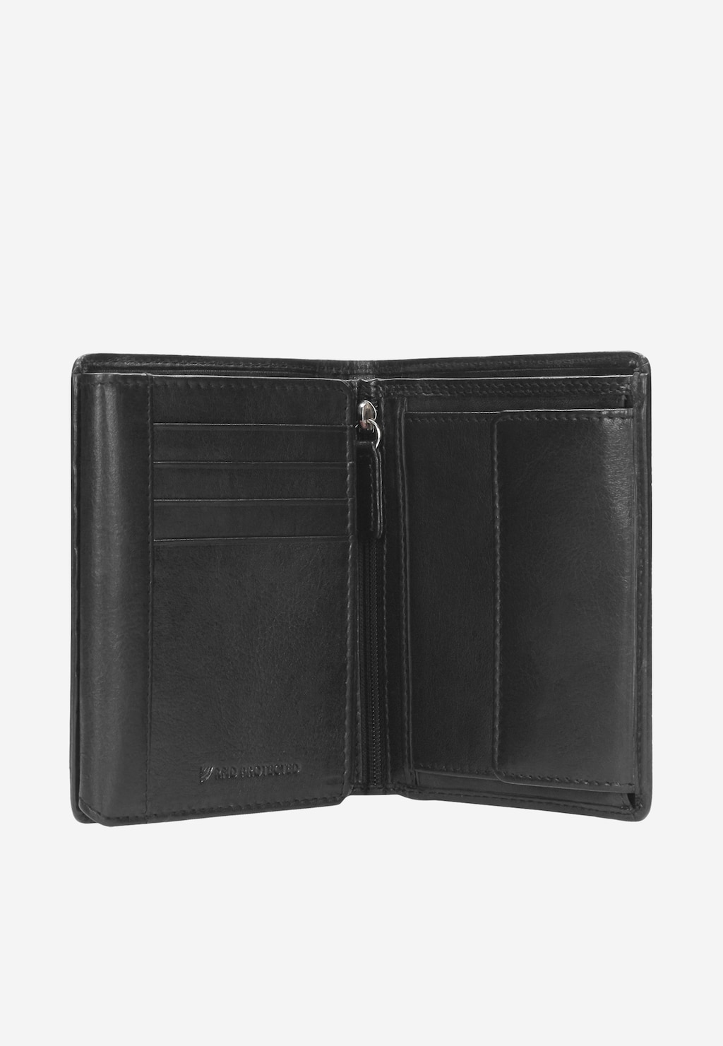 Čierna kožená pánska peňaženka 8948-51 Widok 5