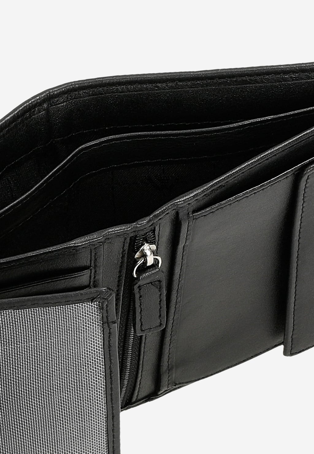 Čierna kožená pánska peňaženka 8948-51 Widok 7