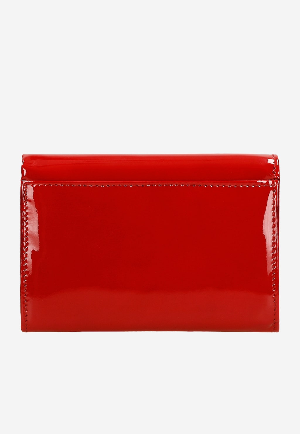 Lakierowany czerwony portfel damski 91076-35 Widok 4