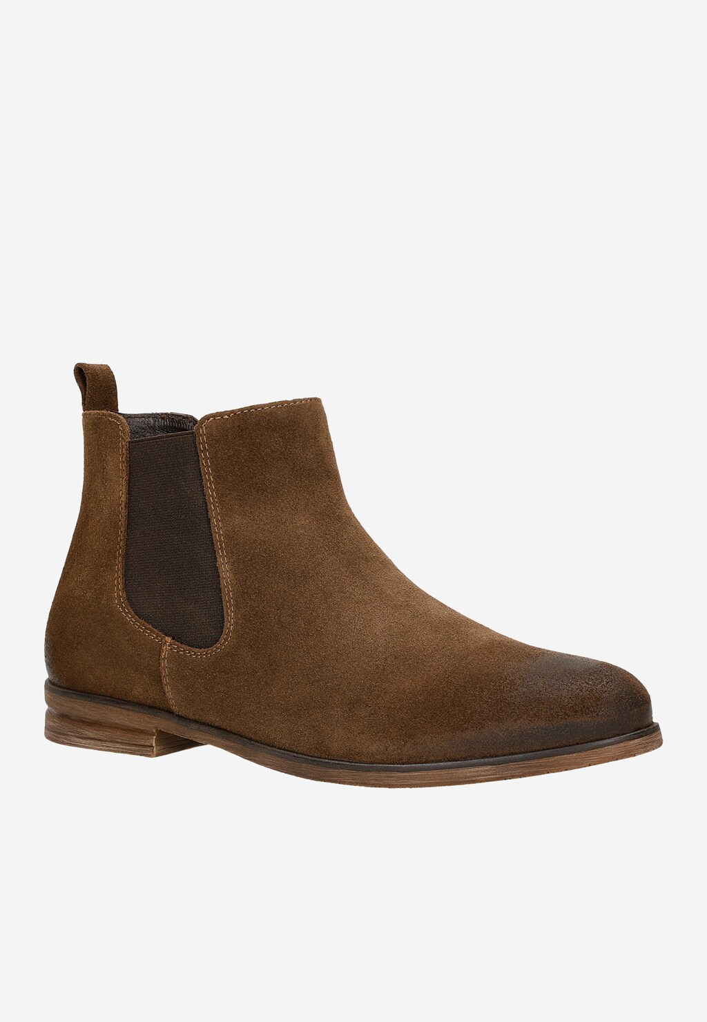 Brązowe sztyblety damskie na jesień 9503-63 Widok 3