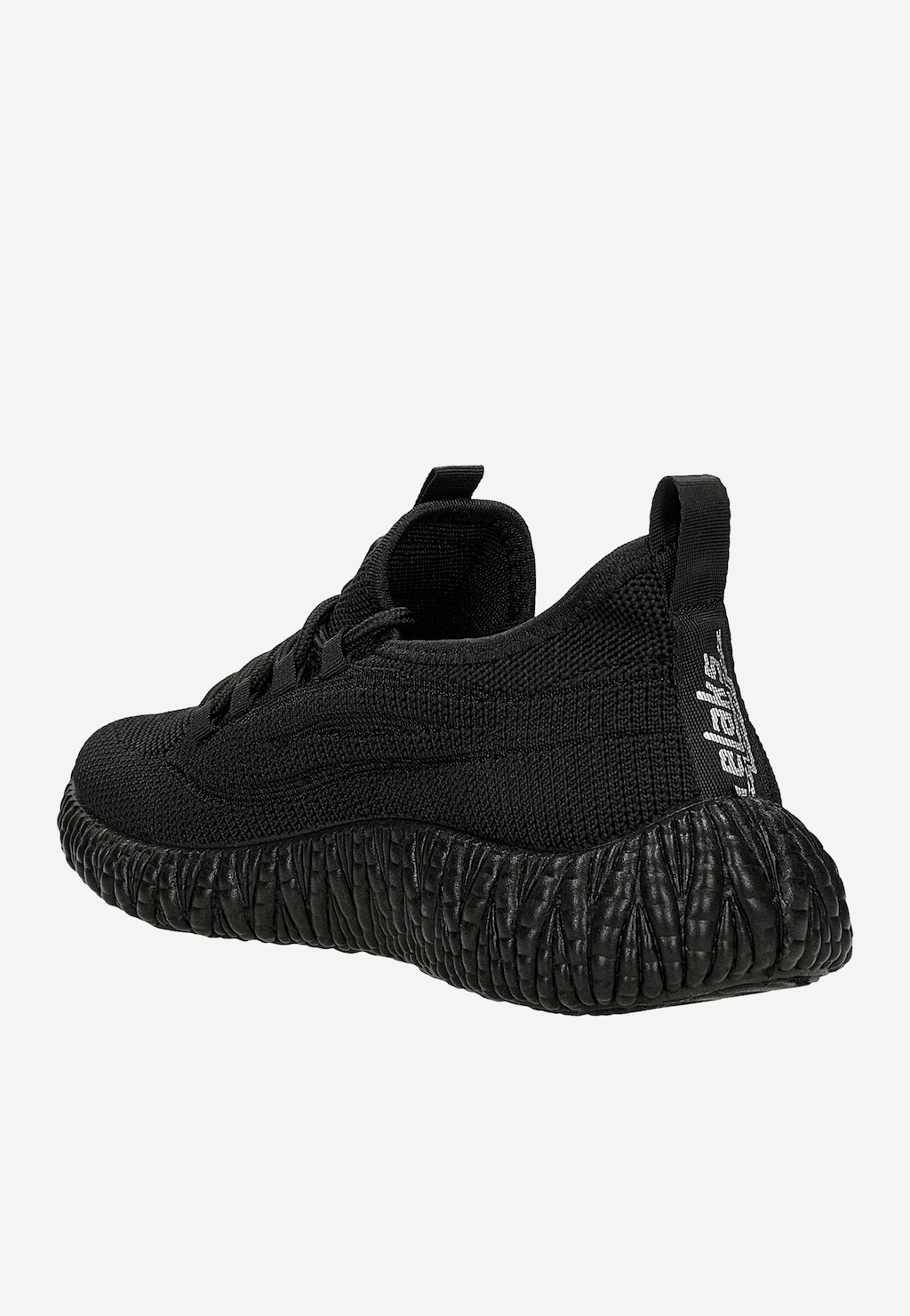 Čierne pánske materiálové sneakersy RELAKS na zdrsnennej podrážke R10113-11 Widok 3