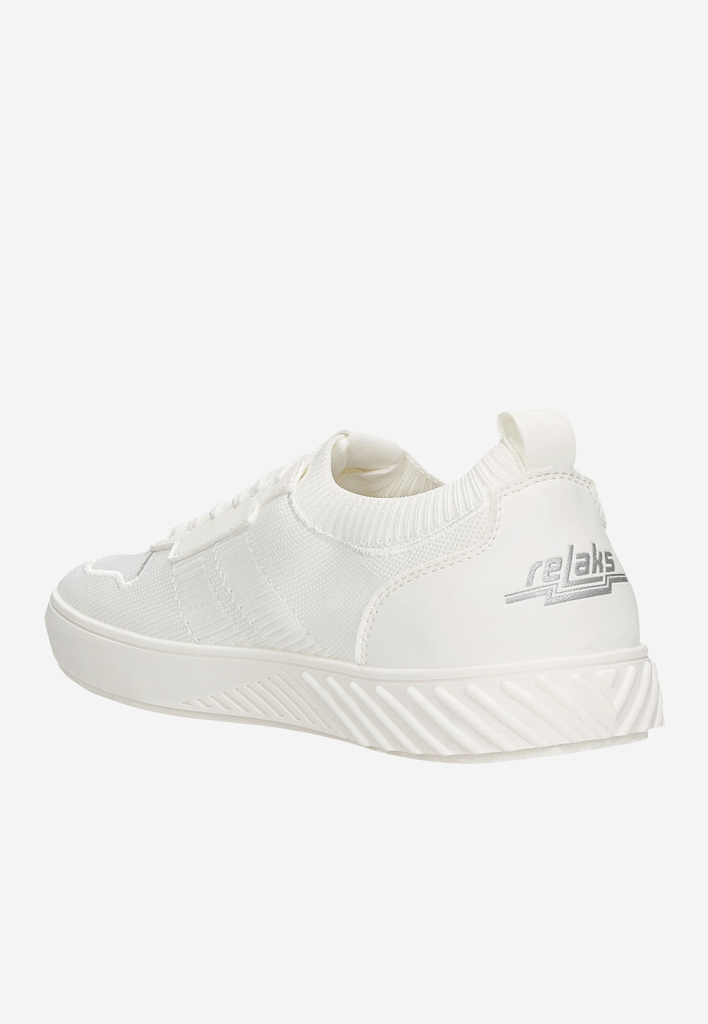 Biele pánske tenisky RELAKS z textilu R10111-19 Widok 3