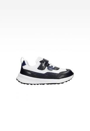 Półbuty BARTEK 15042402, granatowo-biały