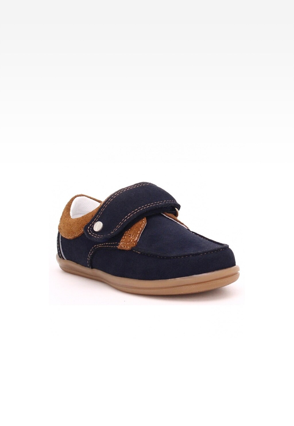 Półbuty BARTEK 5599-SBOS II, dla chłopców, brązowo-granatowy Widok 2