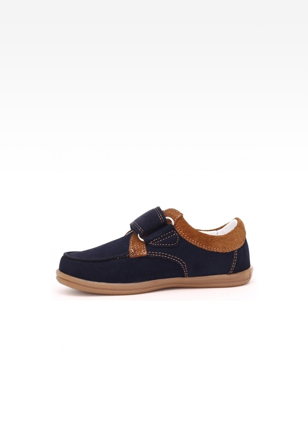 Półbuty BARTEK 5599-SBOS II, dla chłopców, brązowo-granatowy Widok 4