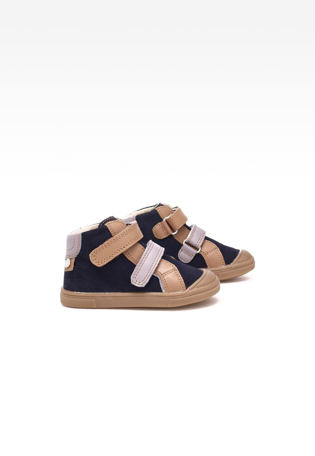 Sneakers BARTEK 11384009, dla chłopców, granatowo-brązowy Widok 6