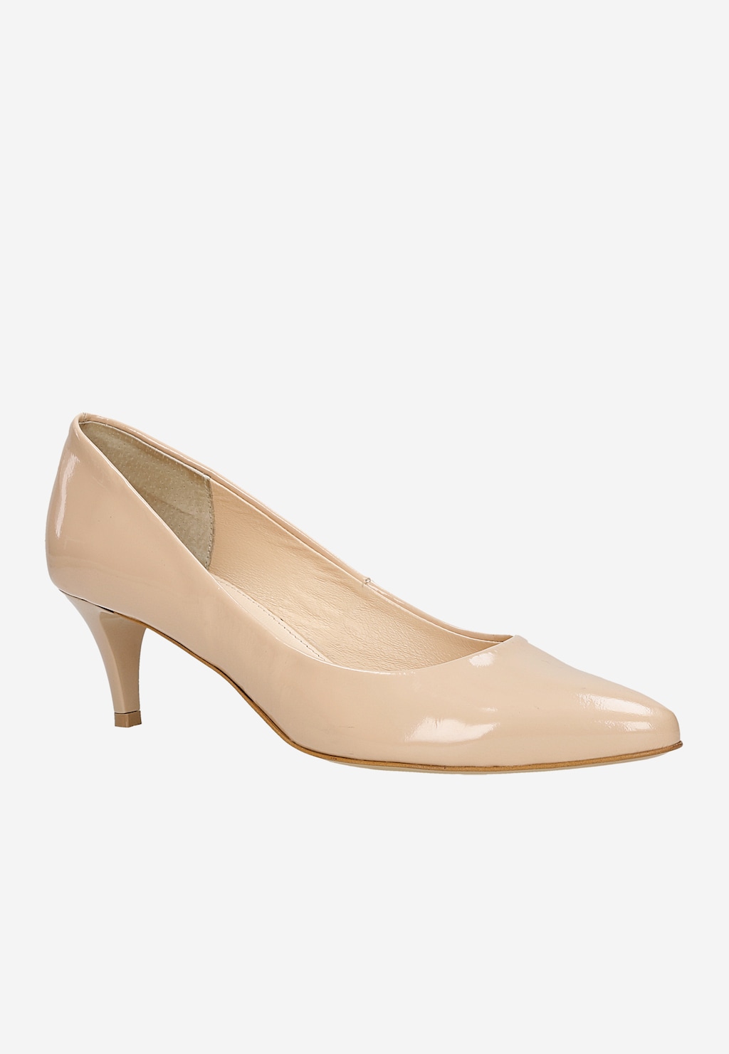 Beżowe damskie czółenka 4441-34 Widok 2