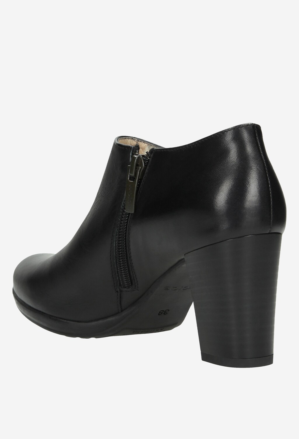 Czarne damskie półbuty 5488-51 Widok 3