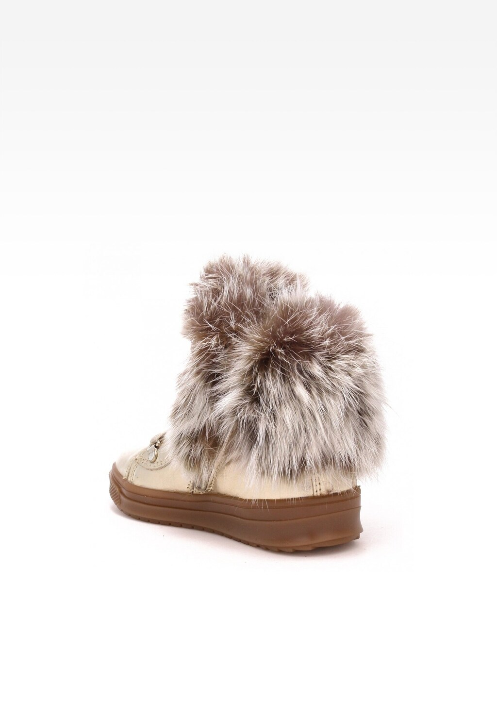 Trzewiki ocieplane BARTEK 4393-1PX, dla dziewcząt, złoty Widok 5