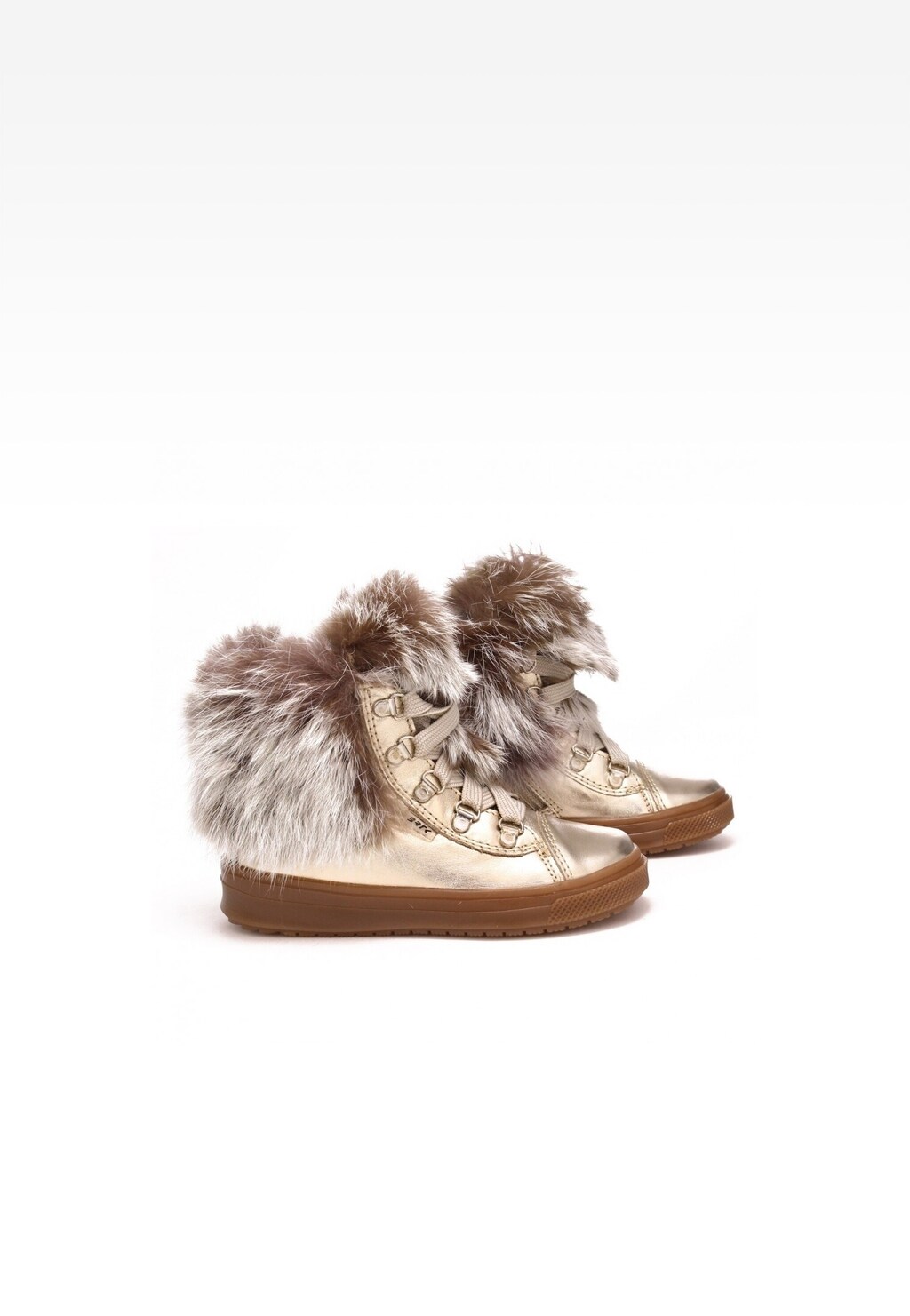 Trzewiki ocieplane BARTEK 4393-1PX, dla dziewcząt, złoty Widok 6