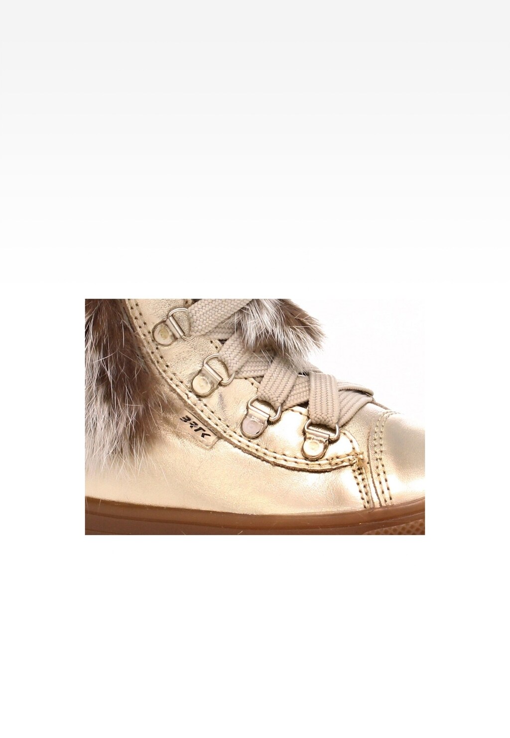 Trzewiki ocieplane BARTEK 4393-1PX, dla dziewcząt, złoty Widok 8