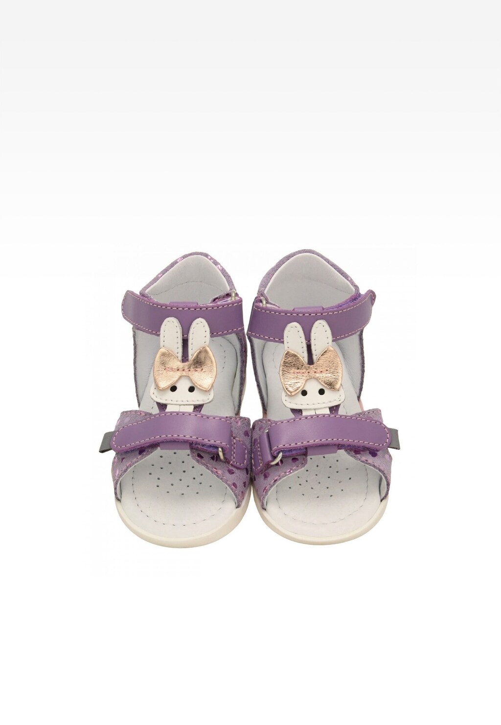 Sandały BARTEK 11414011 II, dla dziewcząt, fioletowy Widok 5