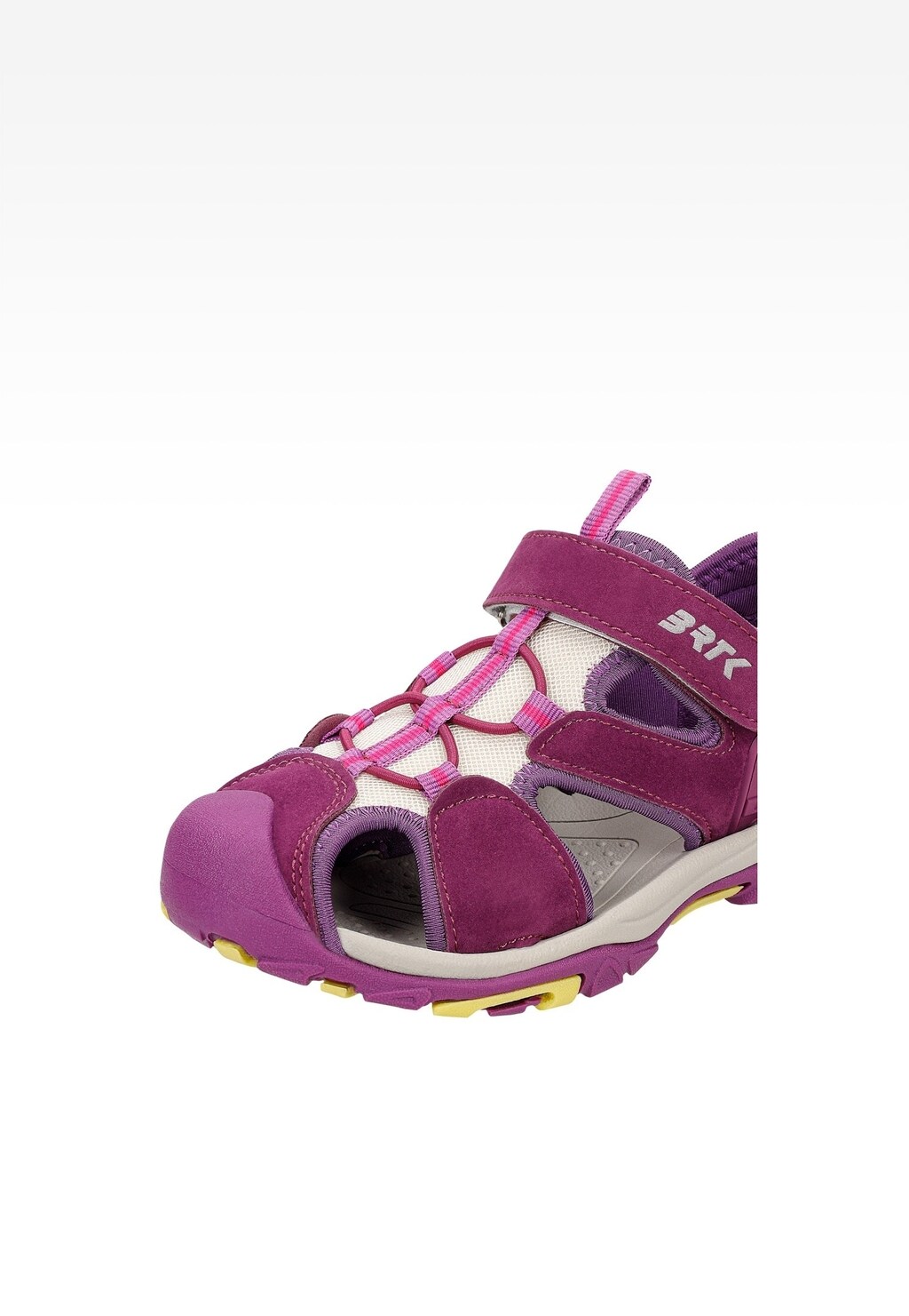 Sandały dziewczęce BARTEK 16042504 w kolorze fioletowym z zapięciem na rzepy Widok 8