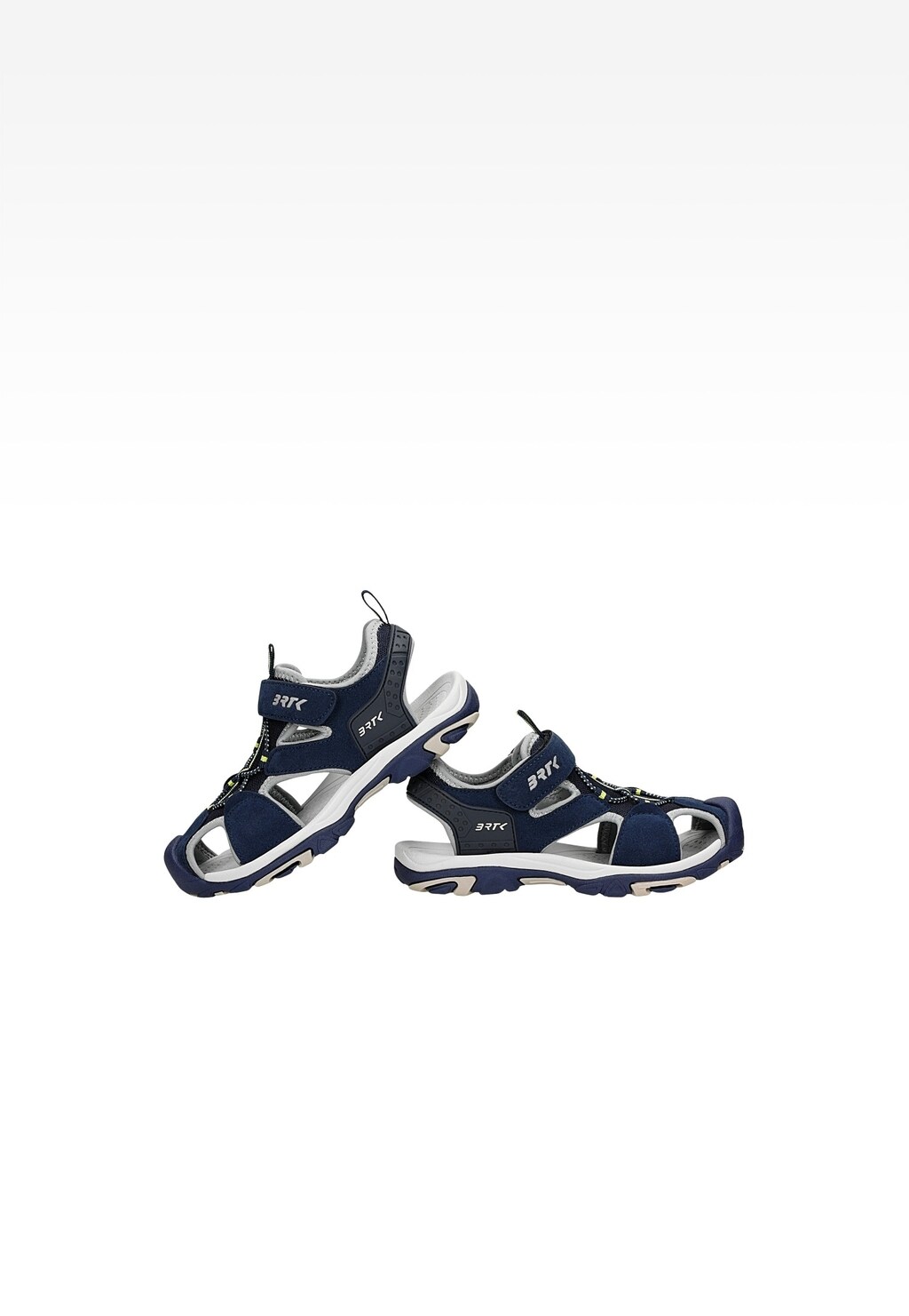 Sandały chłopięce BARTEK 19042503 granatowe, zapinane na rzepy Widok 6