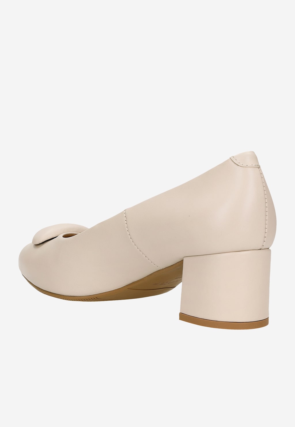 Dámske béžové lodičky na podpätku Wojas. Elegancia na každý deň 35130-54 Widok 4