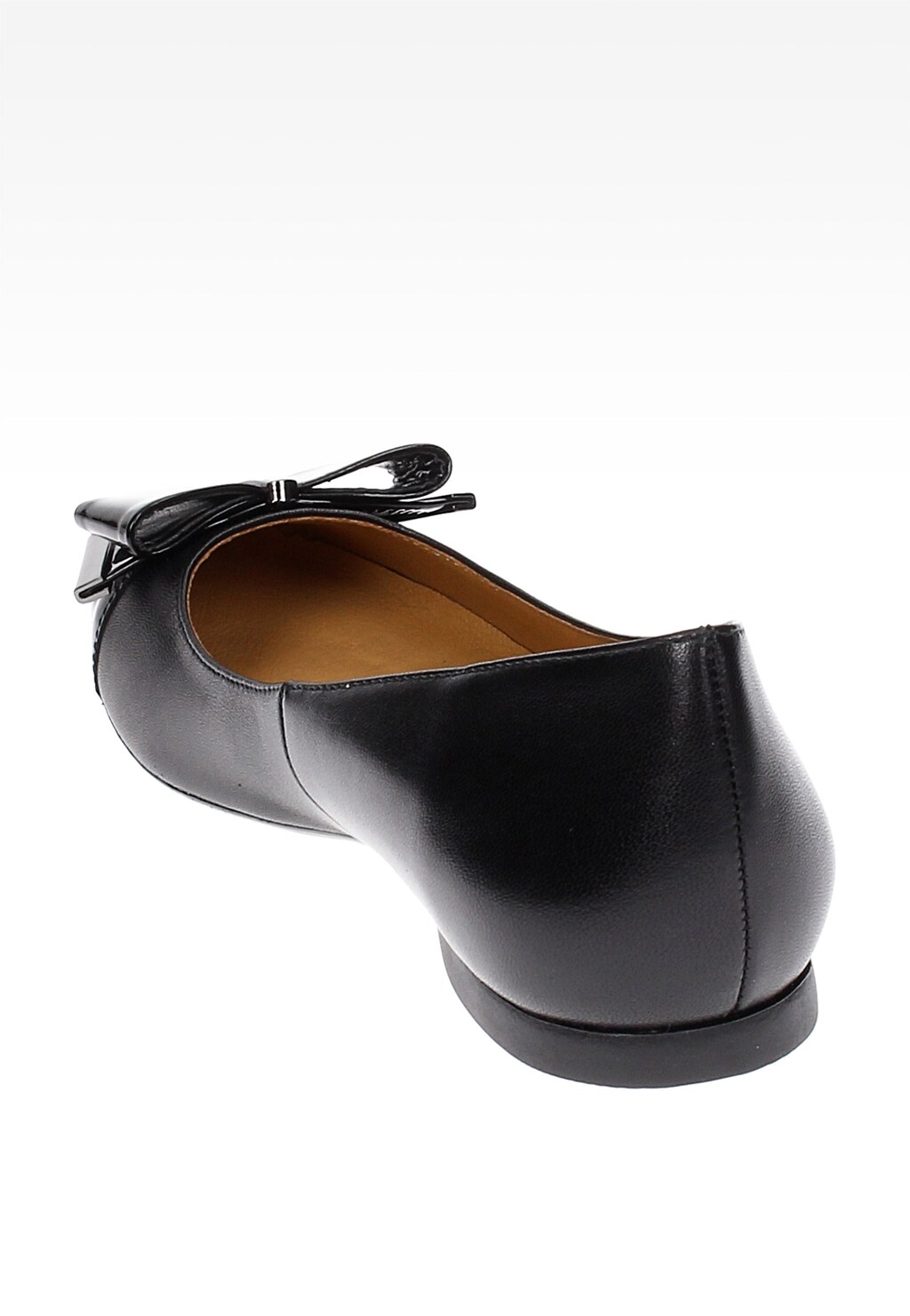 Czarne damskie Baleriny 5430-71 Widok 3