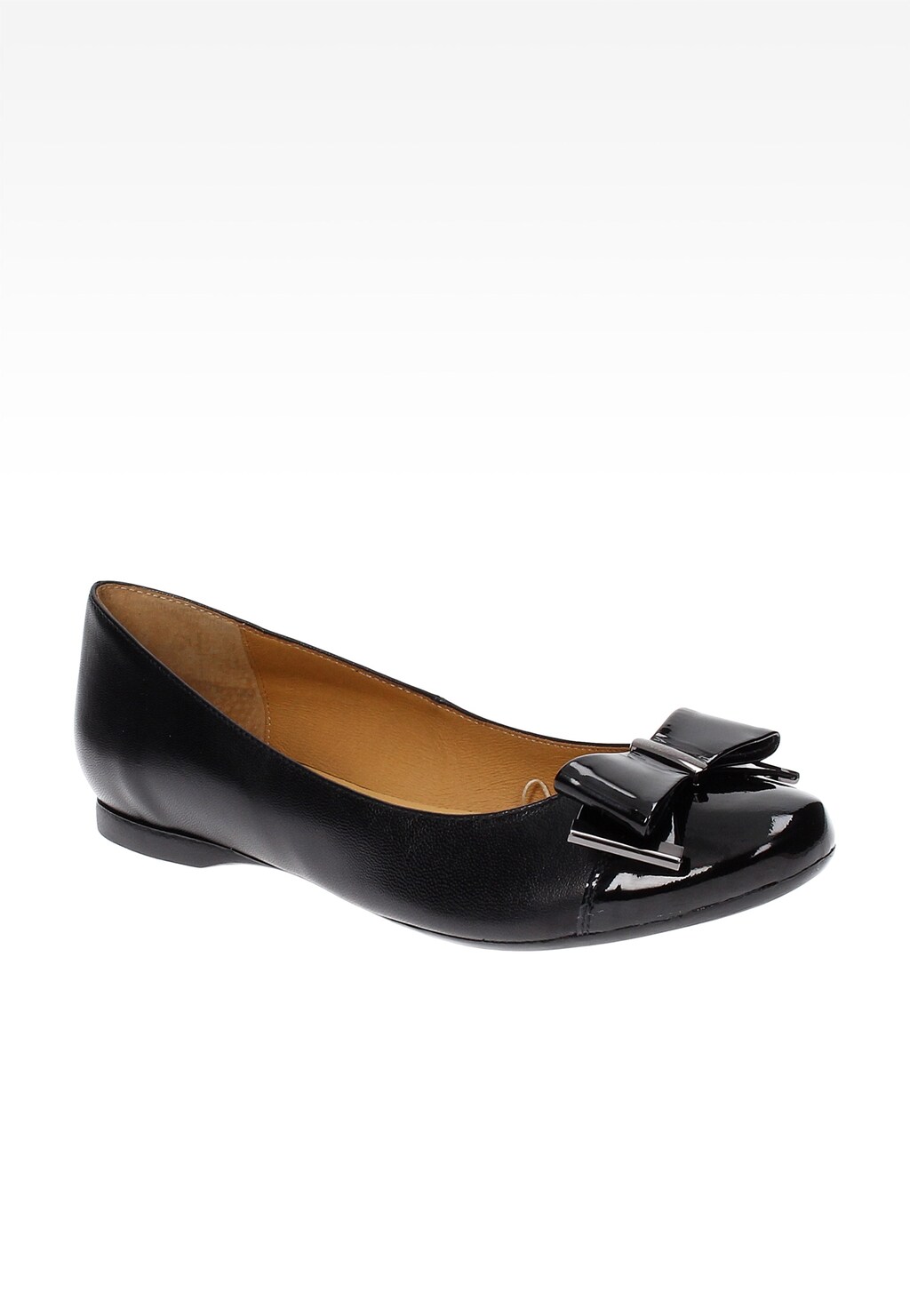 Czarne damskie Baleriny 5430-71 Widok 2