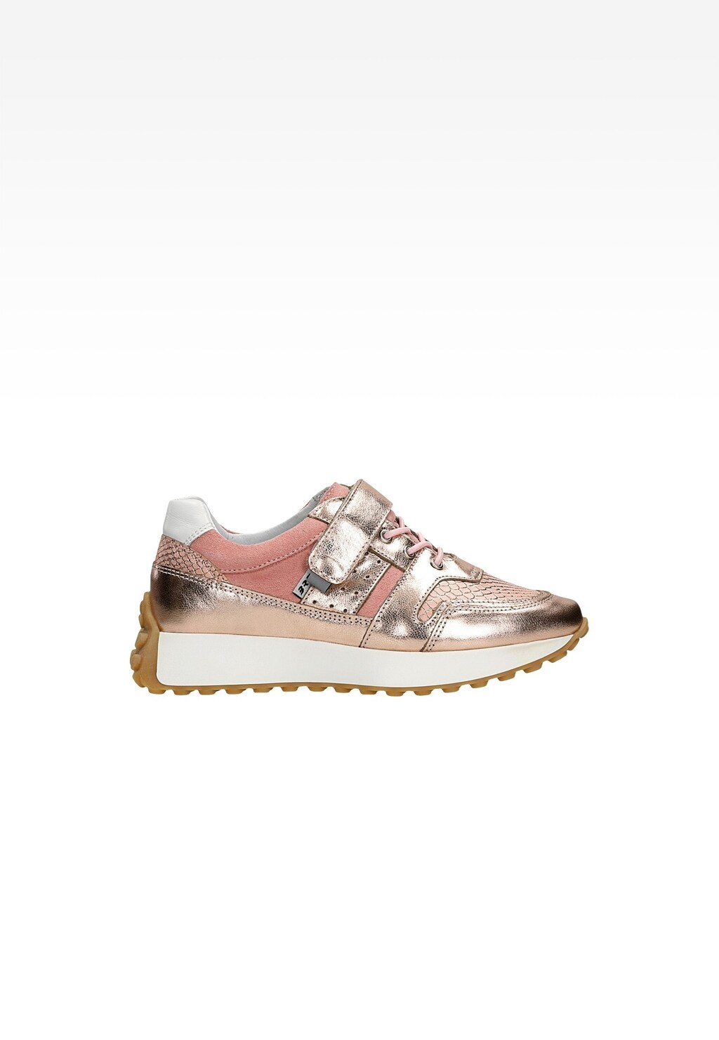 Półbuty BARTEK 15613001, dla dziewcząt, różowo-złoty Widok 1