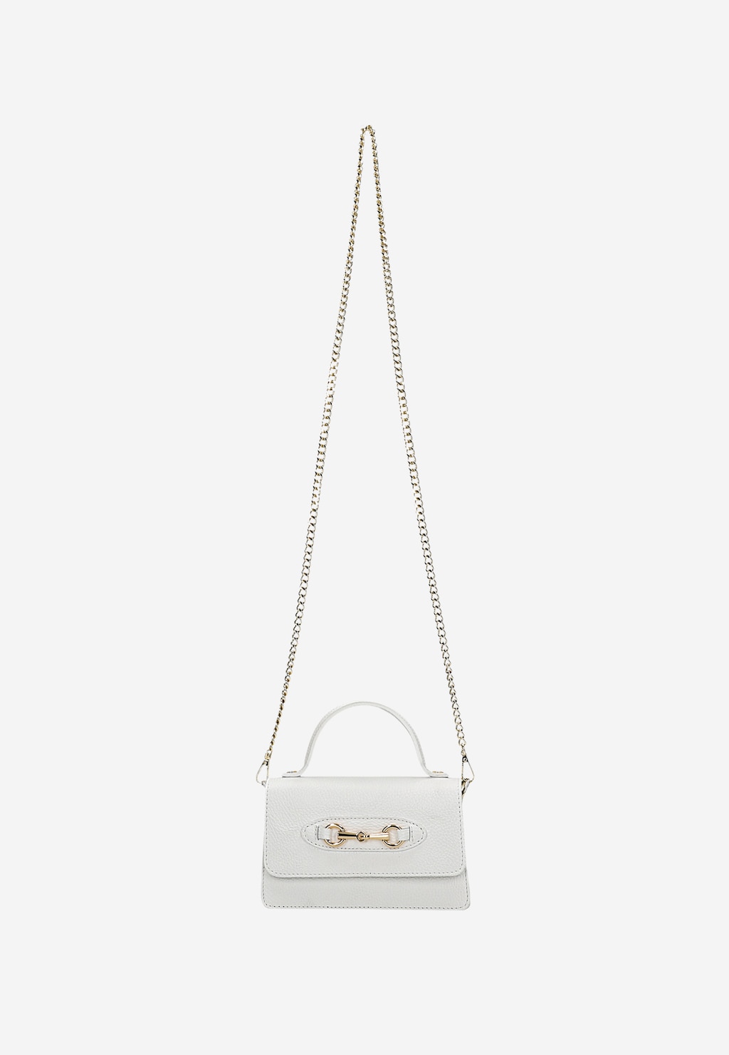 Malá biela spoločenská kabelka 80207-50 Widok 5