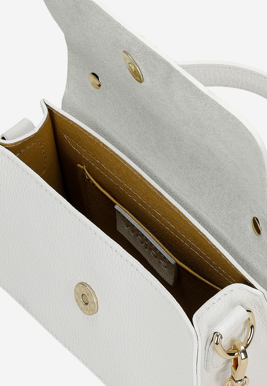 Malá biela spoločenská kabelka 80207-50 Widok 6