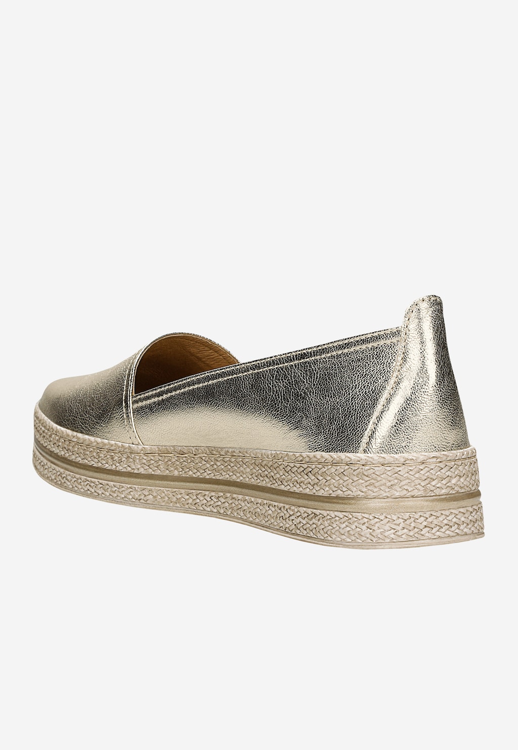 Zlaté dámské mokasíny 46277-58 Widok 4