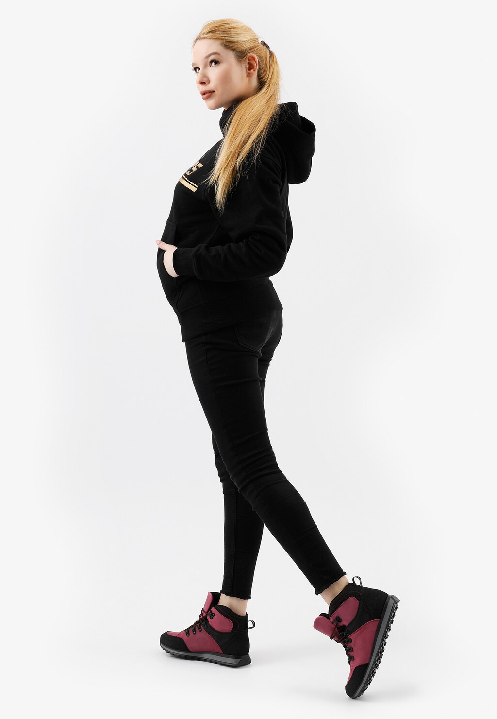 Kotníkové topánky z kože crazy horse na túru aj na výlet 64016-85 Widok 7