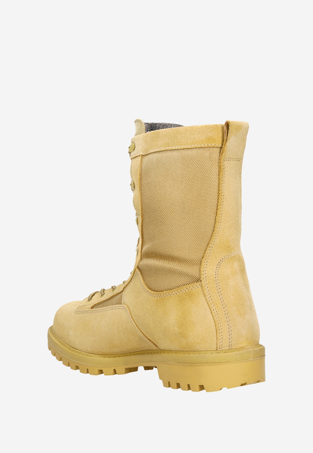 Béžové pánské combat boty s voděodolnou membránou SYMPATEX 98568 Widok 3