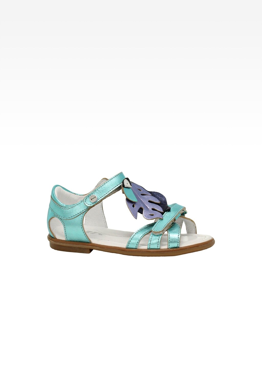 Sandały BARTEK 19182038, dla dziewcząt, zielony Widok 1