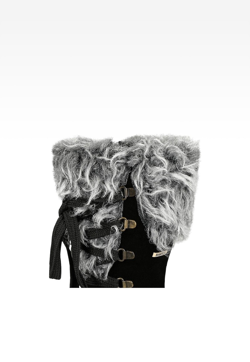 Kozaki ocieplane BARTEK W-74328/W35, dla dziewcząt, czarny Widok 6