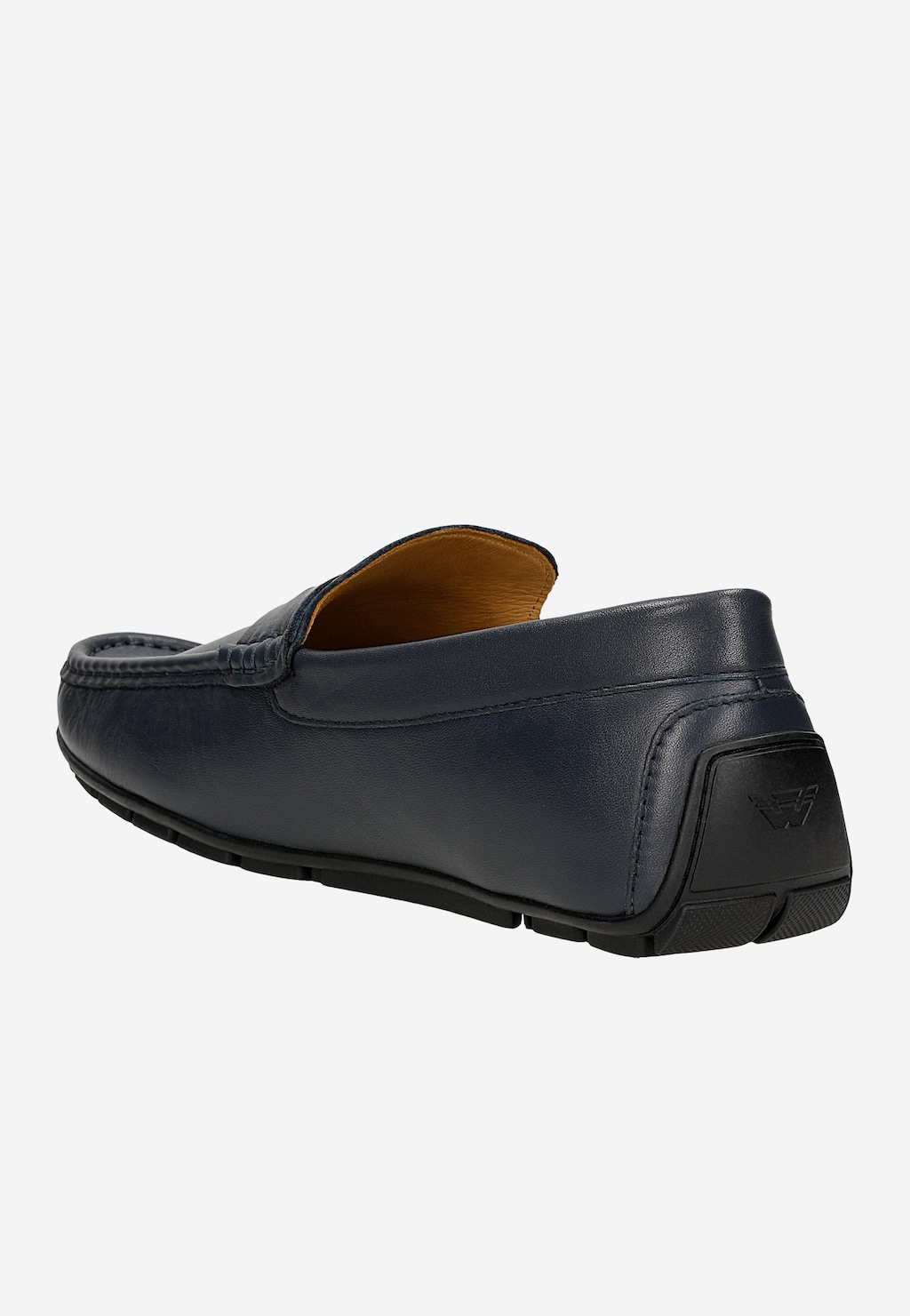 Granatowe mokasyny męskie 10115-56 Widok 3