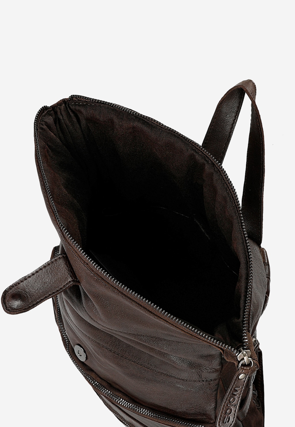 Tmavohnedý mestský pánsky batoh 80080-52 Widok 3