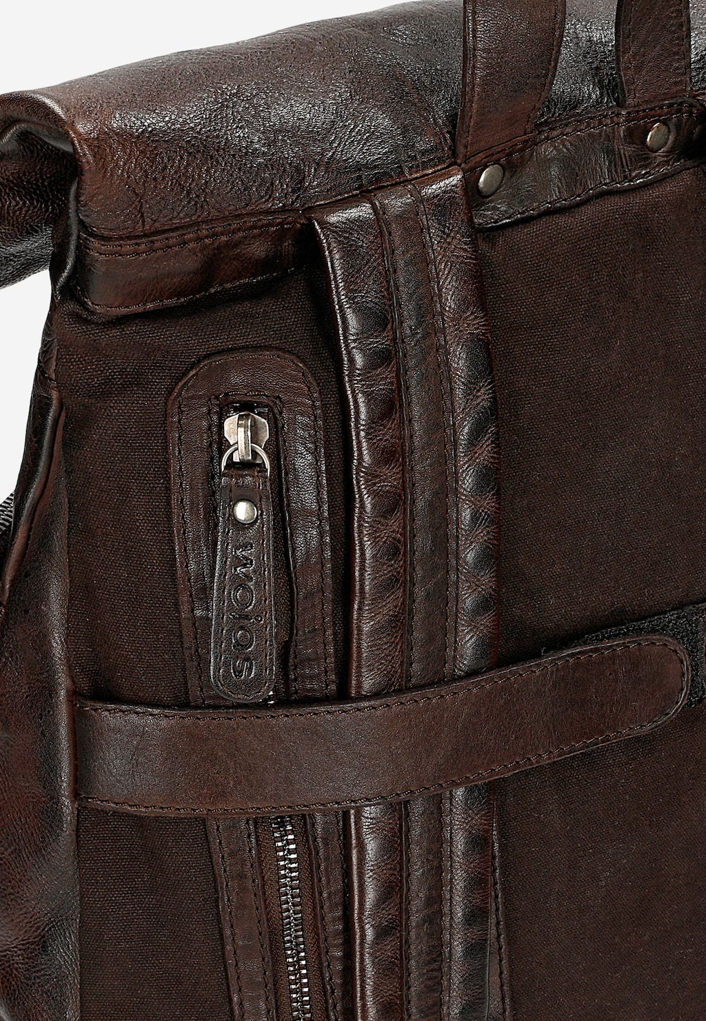 Tmavohnedý mestský pánsky batoh 80080-52 Widok 4