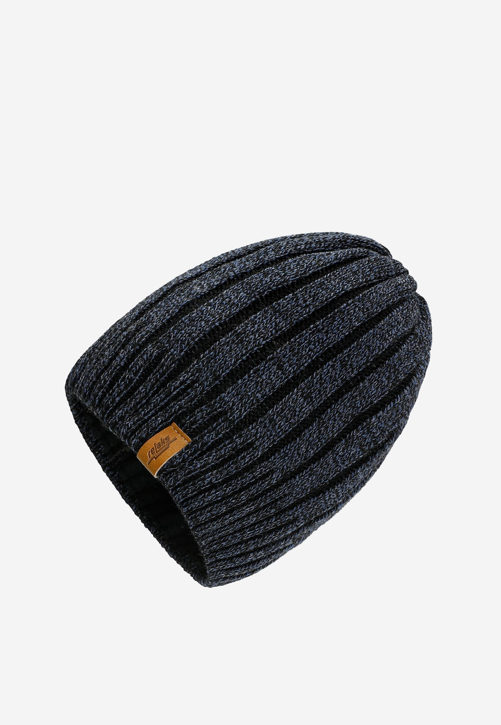 Granatowy komplet RELAKS czapka + komin R96008-86 Widok 2