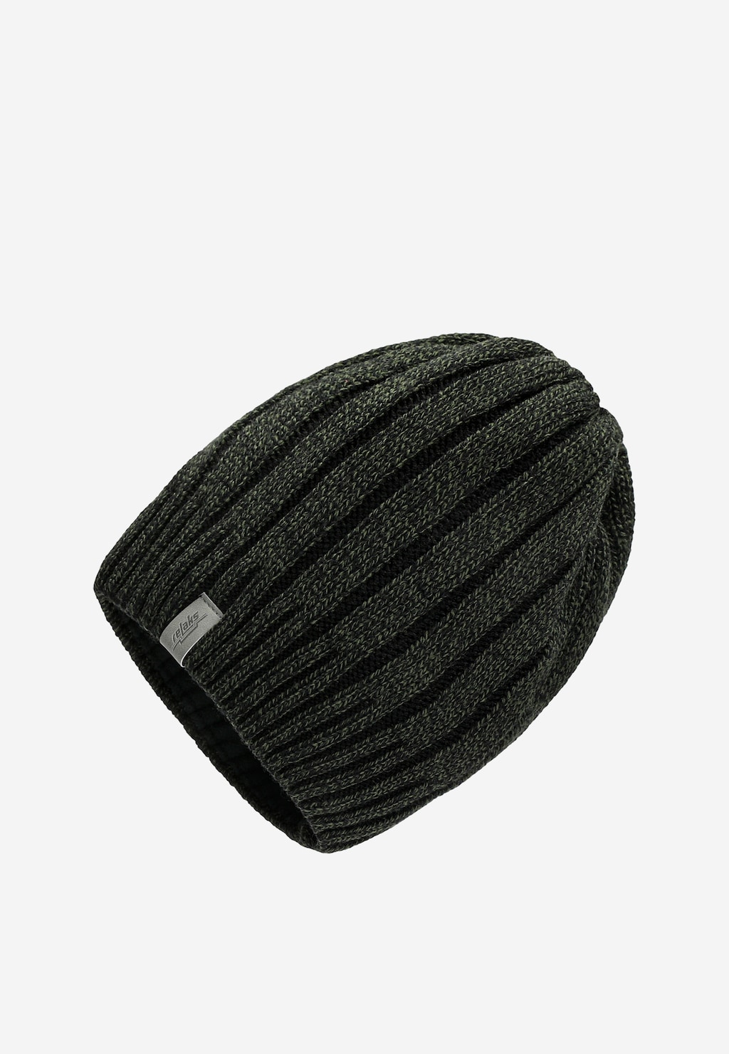 Pánska tmavozelená súprava - čiapka + nákrčník R96008-87 Widok 2