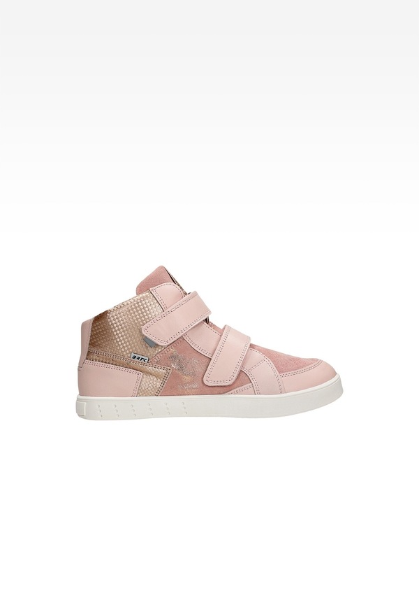 Sneakers BARTEK 27414-035, dla dziewcząt, różowo-złoty