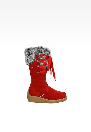 Zateplené čižmy BARTEK T-77328/09K, pre dievčatá, červené