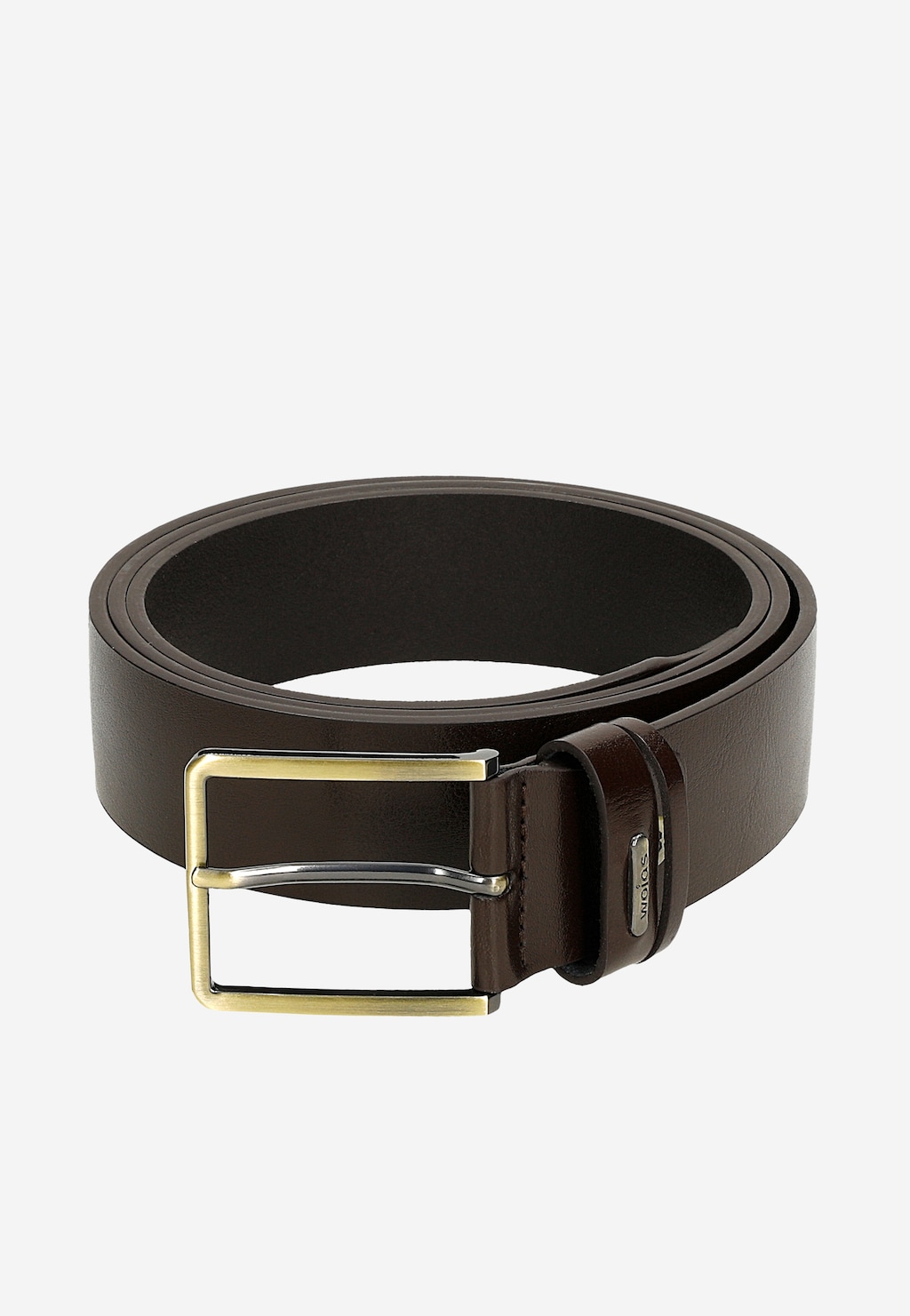 Hnedý klasický pánsky opasok 93117-52 Widok 5