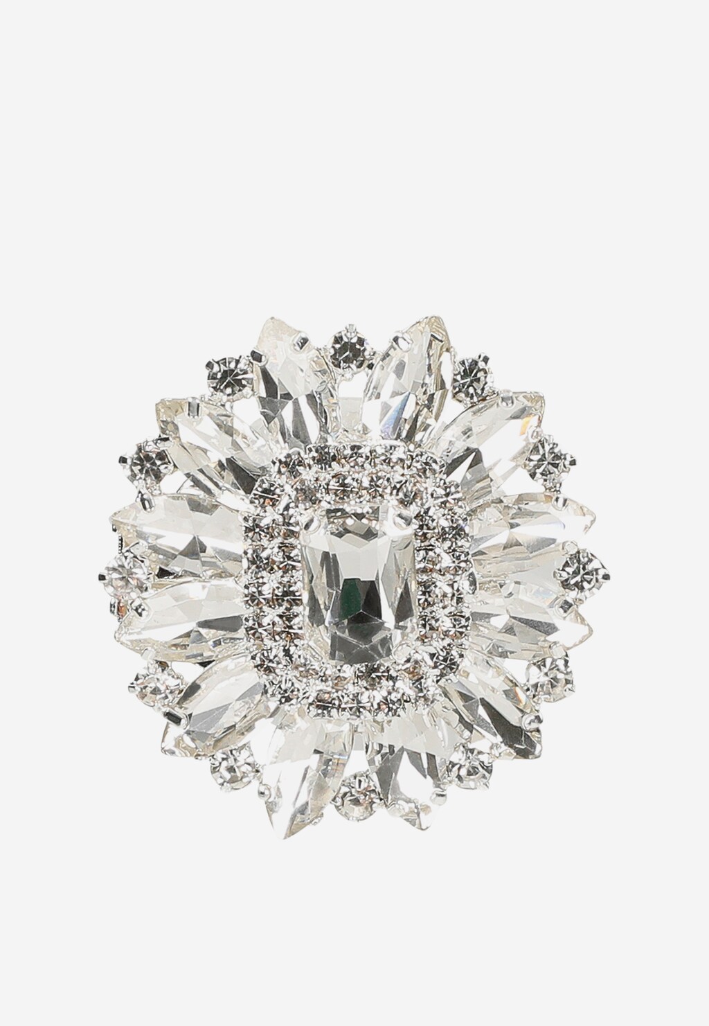 Okrúhla ozdoba na topánky s krištáľmi 98541-19 Widok 3