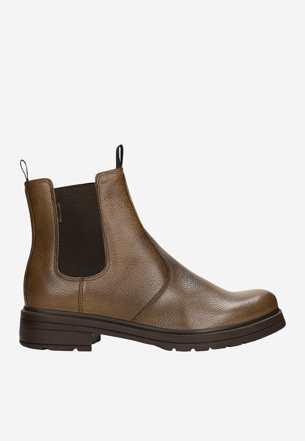 Ciemnobeżowe sztyblety damskie 55089-07 Widok 1